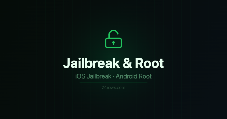 iOS Jailbreak and Android Root news — 24rows.com